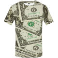 Dollar T Shirt Men Money Tshirts Gothic 3d Funny Interesting T Shirts Hip Hop Tshirt Cool Mens Clothing 2023 New Summer Top. 