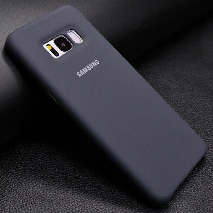 Samsung Galaxy S8 Plus Luxury Ultra thin Full Black Slim Soft TPU Silicone Cover Case - Phone