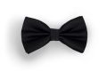 Bow Tie for men Black Color Bow Tie Stander Size.
