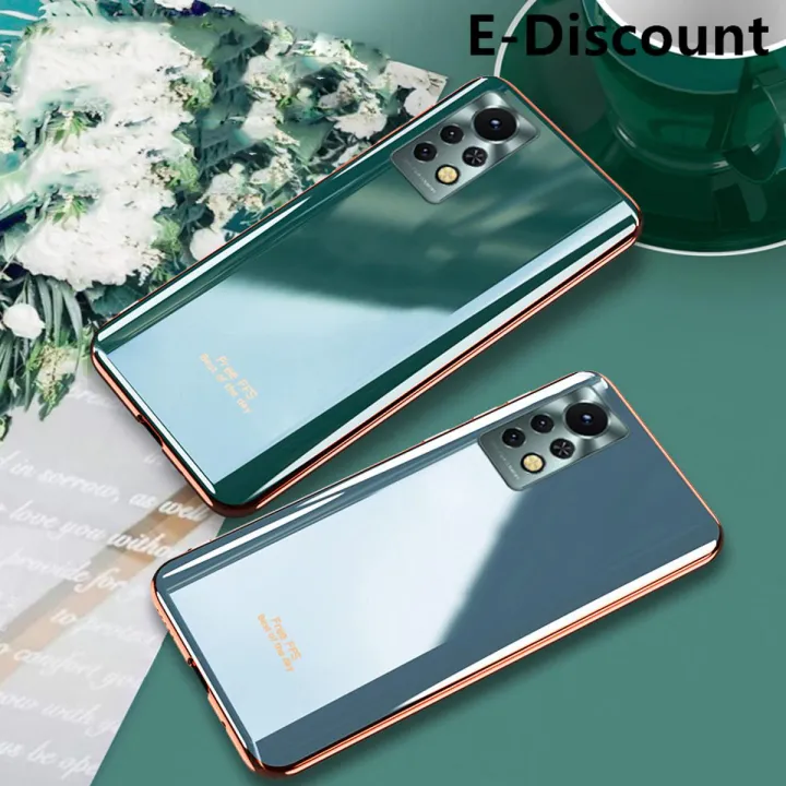For infinix Note 11 Pro Case Luxury Bling Electroplating Soft Back Cover All-inclusive Anti-fall Cases infinix Note11 Pro
