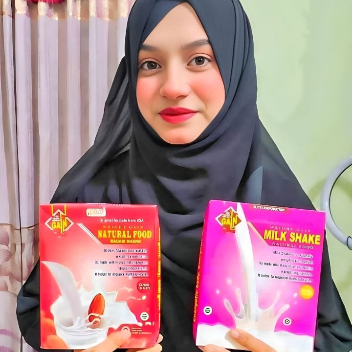 Milk Shake Badam Shake 2Pcs Combo Package