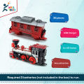 Rechargeable Classical EXPRESS Train Set With Light & Music For Kids. Total 36 pcs Accessories in the SET. 