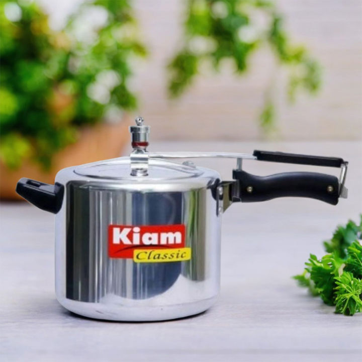 Pressure Cooker-Kiam Classic Pressure Cooker 3.5 Liter - Pressure Cooker - Simple To Use - Cook Effortlessly With The Kiam Classic Pressure Cooker