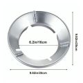 Gas Stove Cover (silver) Burner Stand/Gas Saver Jali Ring (Pack 1) Fire & Windproof Gas Saving, Gas Chula Stand, Silver Gas Saver Burner Stand Gas Chula Burner Gas Saver Stand Jali Ring Fire & Windproof Energy Saving. 