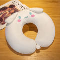Cute Cartoon My Melody Cat Eyes u Type Pillow U Neck Pillow-Shaped Office Cervical Headrest Plane Travel Pillow. 