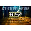 Sticker For Bike | Problem solve | Best Quality ( Sticker_Mode ). 