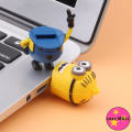 Spot goods+FREE Shipping Raise your hand Minion Pendrive 32GB U Disk 16G USB Memory Stick 8G Pendrive 4G Memory Card USB 2.0 Memory Stick Christmas Gift Gift. 