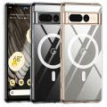 Anti Yellow Case For Google Pixel 8/Pixel 8Pro/Pixel 9A/Pixel 9/Pixel 9Pro Back Cover Anti Yellow Hard Case Never Yellow Protective Hard ShockProf Premium Transparent Magsafe Magnet Back Cover Phone Case Google Pixel 8/Pixel 8Pro/Pixel 9A/Pixel 9/Pixel 9P.