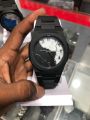Arabic Aura Watch for men– Carbon Fiber Look Body with Sleek & Modern Design black.