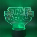 Anime Yoda Baby 3D Lamp LED Illusion Night Light Color Changing Lampara for Kids Bedroom Decor Nightlight Manga Groot Table lamp. 