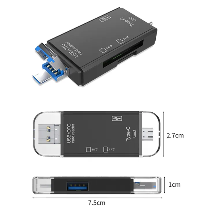 2X%206%20in%201%20USB%203.0%20OTG%20Card%20Reader%20for%20Secure%20Digital/TF%20Cardreaders%20Splitter%20Adapter%20for%20Mobile%20Phone%20Computer-Black%20-%20Image%202