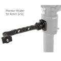 Monitor Mount for Ronin S SC Monitor Extension Stand 360 Degrees Adjustable Display Stabilizer. 