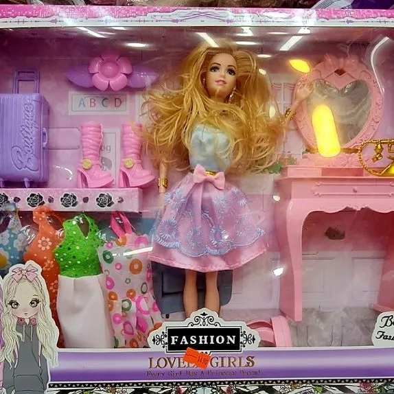 Barbie doll Joint Moveable fashion set Doll Beauty Fashion and Stylish Barbie DOLL Wonderful Toy