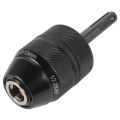 Keyless Drill Chuck Adapter, 2-13mm 1/2-20UNF Mount Heavy Duty Professional Converter Tool with SDS Plus Shank Adaptor.