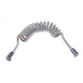 1.5M/2M Spring Shower Nozzle Sprinkler Hose Soft Hoses Flexible Telescopic Tube Toilet Bidet Spray Pipe. 