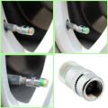Car Auto Tire Pressure Monitor Valve Stem Cap – 4pcs - 1set - Smart Pressure Indicator Sensor. 