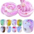100ml Rainbow Butter Slime Kit Soft Non-Sticky Scented Slime For Girls Boys Party Favors Birthday Gift Stress Relief Toy For Kid. 