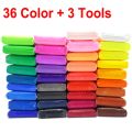 36 Color Play Dough Model Tool Toys Creative DIY Plasticine Tools Playdough Set Clay Moulds Deluxe Set Learning Education Toys. 