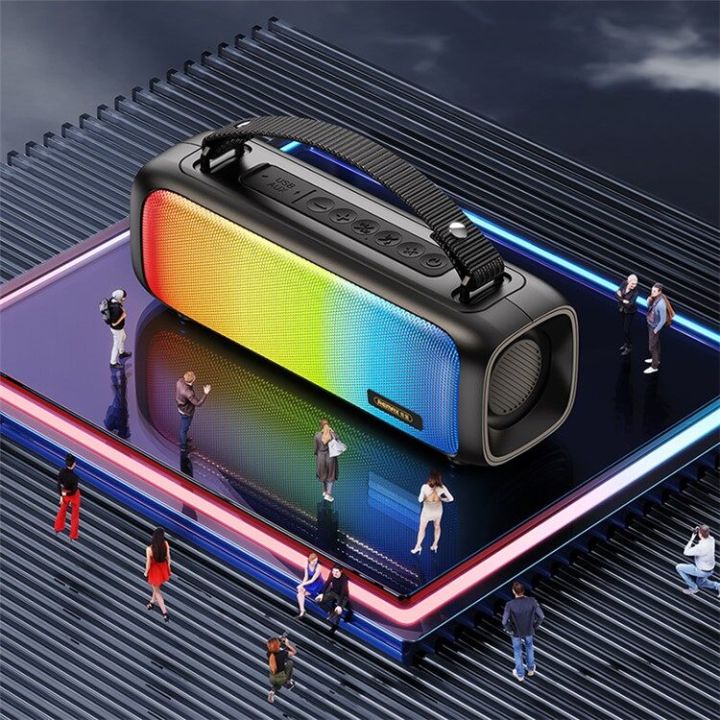REMAX RB-M67 OFFICIAL REMAX Portable Super Bass Wireless Party Speaker ...
