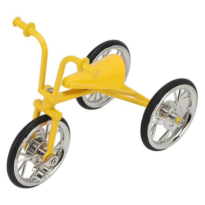 Toy%20Tricycle%20Model%203D%20Car%20Removable%20Ornament%20Metal%20Rubber%20Bike%20for%20Any%20Age%20Birthday%20Yellow%20-%20Image%206