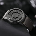 DOM Trend Concept New Personality Men's Watch Creative Scrolling Pointer magnetic force Fashion watch for men Waterproof. 