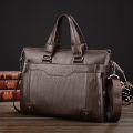 2023 New Men Briefcase Fashion men's bag PU Leather Men Bags Business Brand Male Briefcases Handbags laptop bag High Quality.