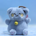 Cute Plush Maneki Neko Doll Pendant Key Chain Exquisite Lucky Cat Toy Fashion Women Bag Pendant Car Hangings Keyring Ornament. 