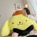 Sanrio Kawaii Pom Pom Purin Plush Toy Stuffed Animals Dog Soft Pillow Pompompurin Doll Cute Room Decor Anime Peluche Toy Gift.