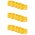 15 Packs Battery Holder Dock Mounts for 20V 60V Battery, Wall Panel Shelf Belt Clip Storage Organizer Protector. 