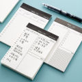 Daily Weekly Planner Agenda Notebook Tearable Memo To Do List Habit Schedules Yao Store. 