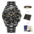 OUPINKE Automatic Mechanical Watch for Men Luxury Top Brand Sapphire Mirror Waterproof Moon Phase Men's Business Wrist Watches.