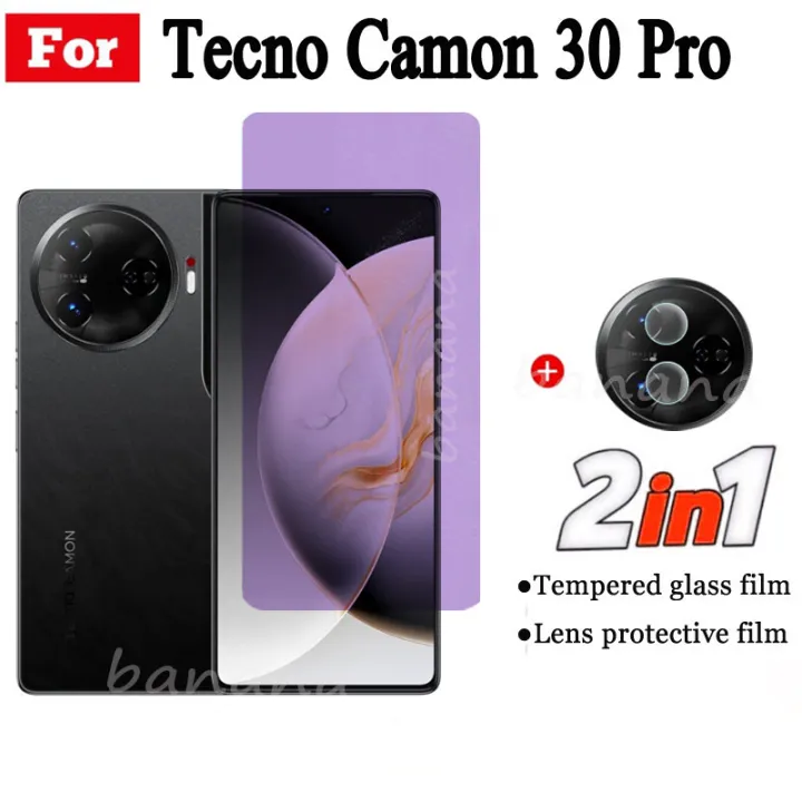 Tecno%20Camon%2030%205G%20Tempered%20Glass%20for%20Tecno%20Camon%2030%20Pro%205G%20Anti%20BlueTempered%20Glass%20and%20Camera%20Protector%20and%20Back%20Film%20-%20Image%203
