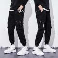 Prowow Streetwear Men's Cool Pantscket Loose MenHop New Fashion Joggers Pants Trousers Men Casual Fashion Pants.
