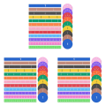 402Pcs Magnetic Fraction Tiles & Fraction Circles -Math Manipulatives for Preschool Elementary Classroom Educational Kit. 