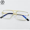 UV 420 Anti Blue blue light protection Lens And metal Luxurious optical frame. 