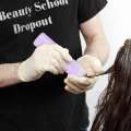 Portable Hair Oil Applicator Bottle With Soft Comb Head. 