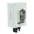Miniature Circuit Breaker Transparent Cover IP67 Waterprrof 2P Miniature Circuit Breaker for Photovoltaic Array. 