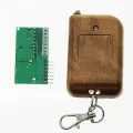 4 Channel Wireless RF Remote Control 433MHz 4CH Transmitter and Receiver Circuit - Wireless Remote Control System with Transmitter and Receiver. 