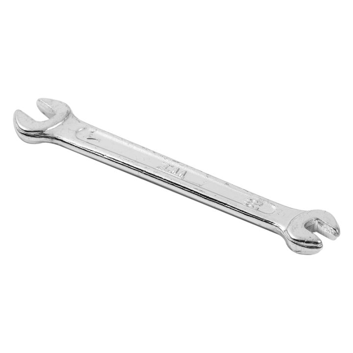 Silver%20Tone%205.5mm%20x%207mm%20U%20Shape%20Double%20Open-ended%20Wrench%20Tool%20-%20Image%205