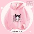 ALENA Hoodie For Kids Clothes Girls' Kuromi Spring And Autumn Women's Clothing Girls Sweatshirt Children's Hooded Jacket Pullover Top. 