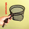 Fishing Hand Net Fishing Equipment Portable Dip Net Fly Fishing Net for Safe Fish Catching Releasing Red. 