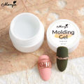 Monja 5ml 3D Nail Art Molding Gel Stereo Carve Gel PVC Soft Solid Gel Knead Into Various Shapes Soak Off UV Gel Nail Art Tools. 