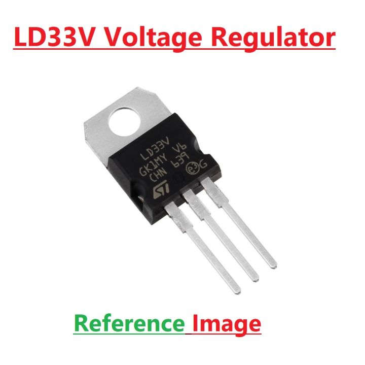 LD33CV%20Voltage%20Regulator%20IC%20LD33%20Transistor%20800mA%203.3V%20Voltage%20Regulator%20TO-220%20Package%203%20Pin%20Leads%20LD33V%20Voltage%20Regulator%20LD33%20IC%20-%20Image%205