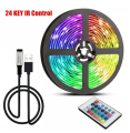 High quality 4 Meter/13.12 feet LED Light Strip RGB 5050 Color Changing LED Light Flexible Light Strip with 24keys Remote/Bluetooth App Control/3keys USB Cable for Home Decor,Room Decor,Party Decoration TV Lighting Bedroom lighting Wall Lighting. 