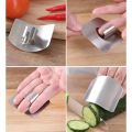 Stainless Steel Finger Guard Finger Hand Cut Hand Protector Knife Cut Finger Protection Tool Kitchen Cooking Knives Accessories. 