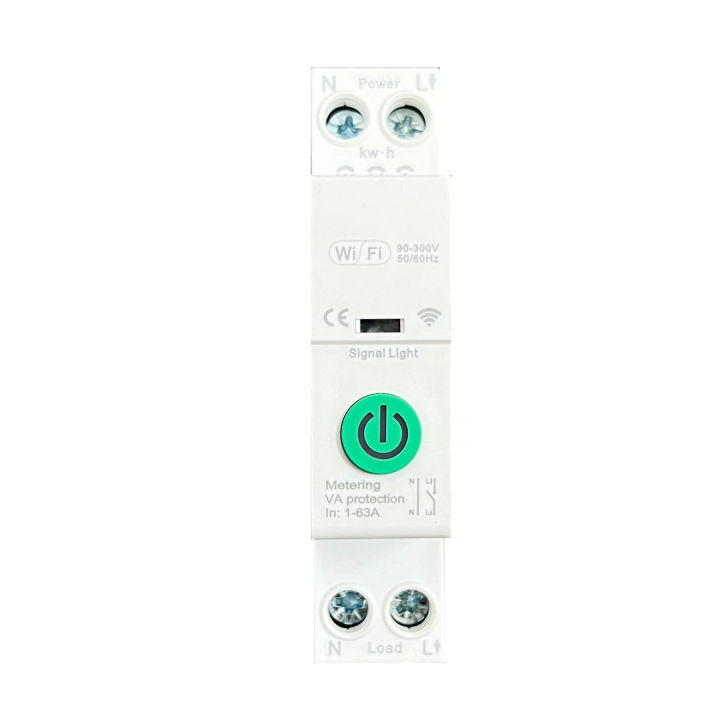 Tuya%201A%20-%2063A%20Adjustable%20Wifi%20Smart%20Switch%20Remote%20Control%20Main%20Circuit%20Breaker%20MCB%20Ampere%20&%20Voltage%20VA%20Protector%20Real%20Time%20Metering%20Smart%20Life%20App%20Timer%20Module%20SP%20Single%20Pole%20-%20Image%203
