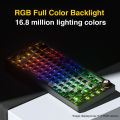 LEOBOG HI75 Metal Base Keyboard Gasket Structure Mechanical Gaming Keyboard RGB Backlit Hot Swap HIFI Sound with PBT Keycaps. 