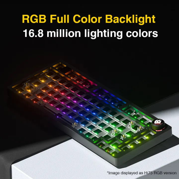 LEOBOG%20HI75%20Metal%20Base%20Keyboard%20Gasket%20Structure%20Mechanical%20Gaming%20Keyboard%20RGB%20Backlit%20Hot%20Swap%20HIFI%20Sound%20with%20PBT%20Keycaps%20-%20Image%204