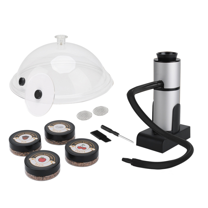 Blue Smoke Injector Smoke Injector Food Beverage Cold Smoke Generator Bar Portable ...