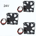 DC 5010 5V/12V/24v computer CPU cooler mini cooling fan 50mm small exhaust fan for 3D printer 2 pin 50x50x10mm E1. 